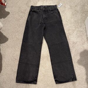 NWT Old Navy 90’s baggy black relaxed jeans